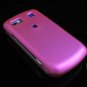 Hard Plastic Full View Rubber Feel Cover Case for LG Xenon GR500 (AT&T) - Hot Pink