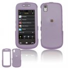 Hard Plastic Rubber Feel Cover Case for Samsung Instinct S30 - Light Purple