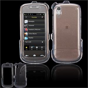 Hard Plastic Smooth Shield Cover Case for Samsung Instinct S30 - Clear