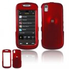 Hard Plastic Smooth Shield Cover Case for Samsung Instinct S30 - Dark Red