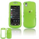 Hard Plastic Smooth Shield Cover Case for Samsung Instinct S30 - Neon Green