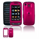 Hard Plastic Smooth Shield Cover Case for Samsung Impression A877 (AT&T) - Rose Pink