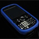 Full View Soft Silicone Skin Case for Palm Treo Pro 850 - Blue