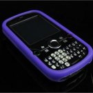 Full View Soft Silicone Skin Case for Palm Treo Pro 850 - Purple