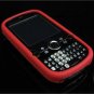 Full View Soft Silicone Skin Case for Palm Treo Pro 850 - Red