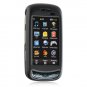 Hard Plastic Rubber Feel Cover Case for Samsung Impression A877 (AT&T) - Black