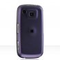 Hard Plastic Rubber Feel Cover Case for Samsung Impression A877 (AT&T) - Solid Purple