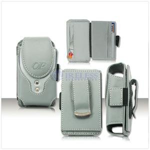 Vertical Wallet Pouch for Palm Treo Pro - Silver