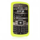 Soft Rubber Silicone Skin Cover Case for Samsung Jack i637 - Neon Green