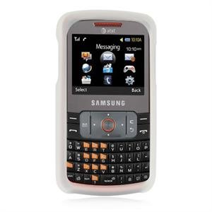 Soft Rubber Silicone Skin Cover Case for Samsung Magnet A257 (AT&T) - Clear
