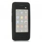 Soft Silicone Skin Case for Samsung Impressiong A877 - Black
