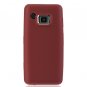 Soft Silicone Skin Case for Samsung Impressiong A877 - Burgundy