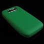 Soft Rubber Silicone Skin Cover Case for Nokia E63 - Green