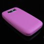 Soft Rubber Silicone Skin Cover Case for Nokia E63 - Hot Pink