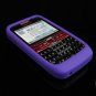 Soft Rubber Silicone Skin Cover Case for Nokia E63 - Purple