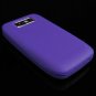 Soft Rubber Silicone Skin Cover Case for Nokia E63 - Purple