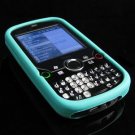 Full View Soft Silicone Skin Case for Palm Treo Pro 850 - Turquoise