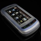 Hard Plastic Frost Cover Case for LG Xenon GR500 (AT&T) - Black