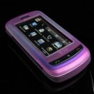 Hard Plastic Frost Cover Case for LG Xenon GR500 (AT&T) - Pink