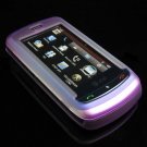 Hard Plastic Frost Cover Case for LG Xenon GR500 (AT&T) - Purple