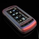 Hard Plastic Frost Cover Case for LG Xenon GR500 (AT&T) - Red