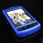 PREMIUM Hard Plastic Shield Cover Case for BlackBerry Storm 9500/9530 - Solid Blue