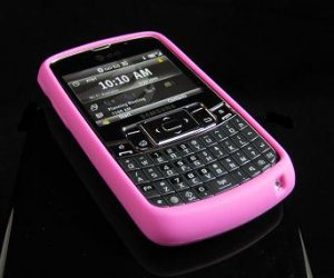 PREMIUM Soft Rubber Silicone Case for Samsung Jack i637 (AT&T) - Hot Pink
