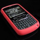 PREMIUM Soft Rubber Silicone Case for Samsung Jack i637 (AT&T) - Red