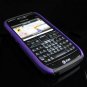 Hard Plastic Robotic Cover Case for Nokia E71 - Purple / Black