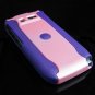 Hard Plastic Robotic Cover Case for Nokia E71 - Purple / Pink