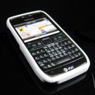 Hard Plastic Robotic Cover Case for Nokia E71 - White