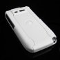 Hard Plastic Robotic Cover Case for Nokia E71 - White