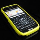 Hard Plastic Robotic Cover Case for Nokia E71 - Yellow
