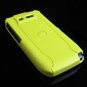 Hard Plastic Robotic Cover Case for Nokia E71 - Yellow