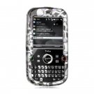Hard Plastic Design Cover Case for Palm Treo Pro 850 - Black Skulls