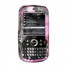 Hard Plastic Design Cover Case for Palm Treo Pro 850 - Pink Butterfly
