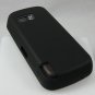 Soft Rubber Silicone Skin Cover Case for Nokia 5800 XpressMusic - Black