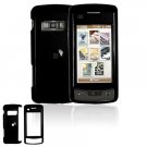 Hard Plastic Glossy Cover Case for LG enV Touch VX11000 (Verizon) - Black