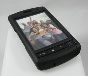 PREMIUM Hard Plastic Shield Cover Case for BlackBerry Storm 9500/9530 - Solid Black