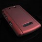 PREMIUM Hard Plastic Shield Cover Case for BlackBerry Storm 9500/9530 - Solid Burgundy Red