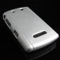 PREMIUM Hard Plastic Shield Cover Case for BlackBerry Storm 9500/9530 - Solid Silver