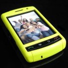 PREMIUM Hard Plastic Shield Cover Case for BlackBerry Storm 9500/9530 - Solid Yellow