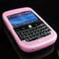 Premium Grip Soft Silicone Skin Cover Case for BlackBerry BOLD 9000 - Baby Pink