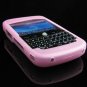 Premium Grip Soft Silicone Skin Cover Case for BlackBerry BOLD 9000 - Baby Pink
