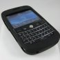 Premium Grip Soft Silicone Skin Cover Case for BlackBerry BOLD 9000 - Black