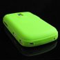 Premium Grip Soft Silicone Skin Cover Case for BlackBerry BOLD 9000 - Lime Green