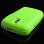 Premium Grip Soft Silicone Skin Cover Case for BlackBerry BOLD 9000 - Lime Green