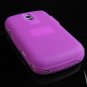 Premium Grip Soft Silicone Skin Cover Case for BlackBerry BOLD 9000 - Purple