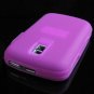 Premium Grip Soft Silicone Skin Cover Case for BlackBerry BOLD 9000 - Purple