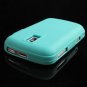 Premium Grip Soft Silicone Skin Cover Case for BlackBerry BOLD 9000 - Turquoise